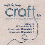 Craft Fair: This weekend!
